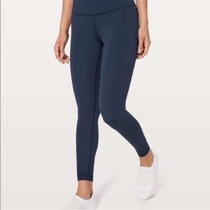 Lululemon Wunder Under high-rise tight 28” size 16 in luxtreme true navy